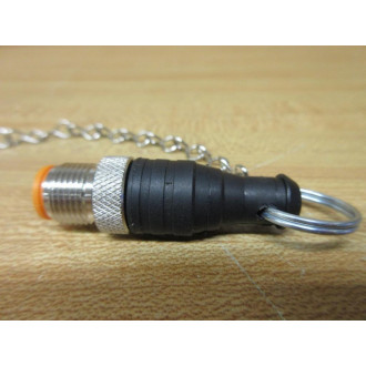 Blindstecker 164835 Connector W Chain M12 - New No Box