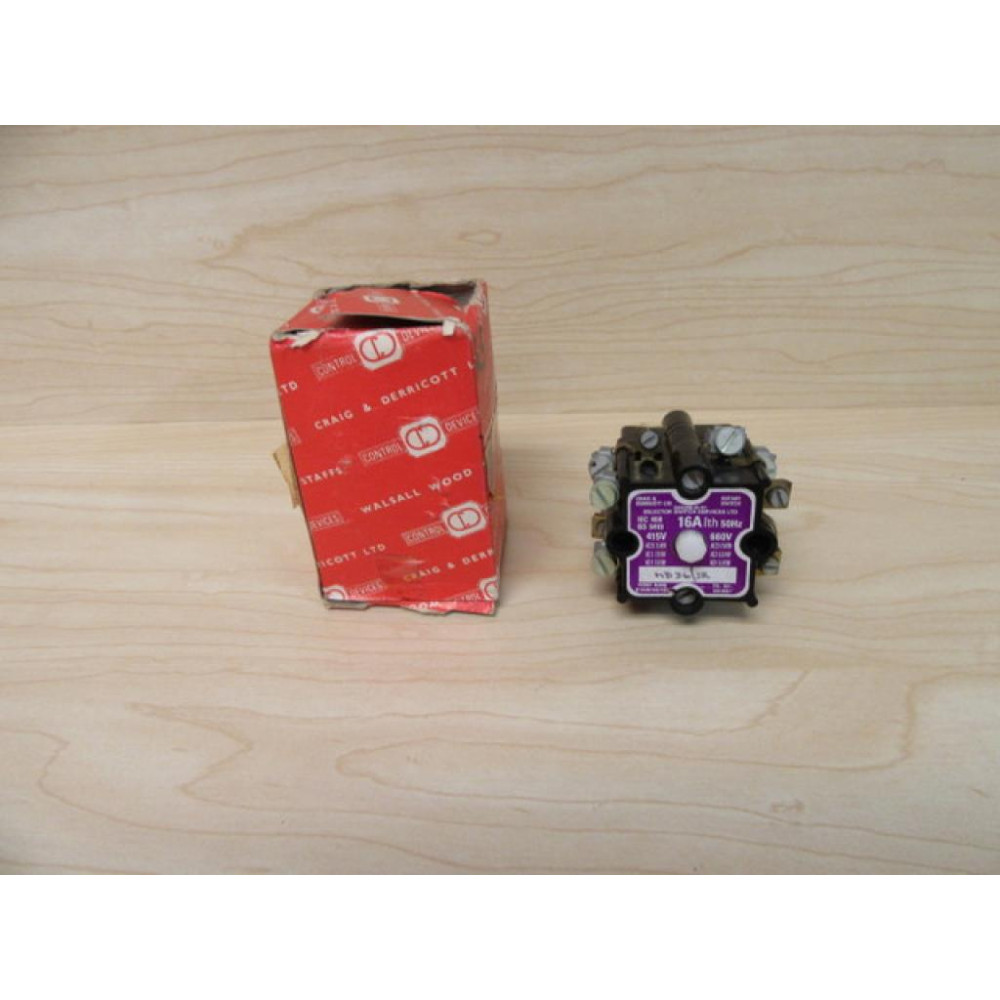 Craig & Derricott MD36\SR Rotary Switch