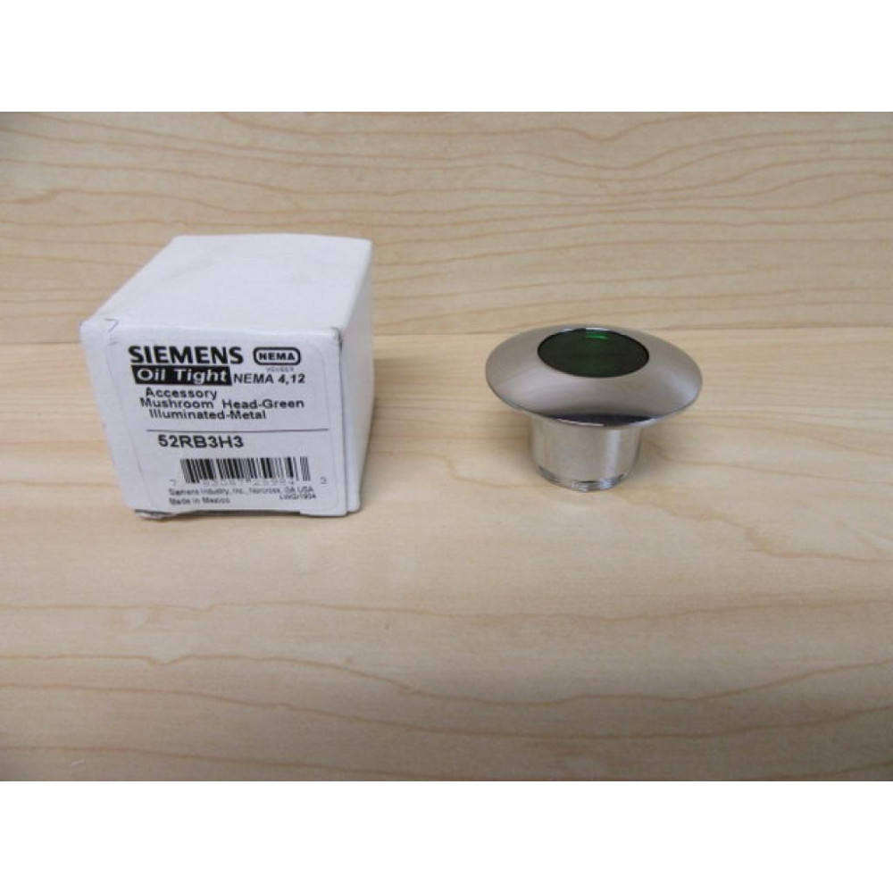 Siemens 52RB3H3 Furnas Illum. Mushroom Head