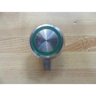 Allen Bradley 800K-22FMG24X10 Green Push Button - New No Box