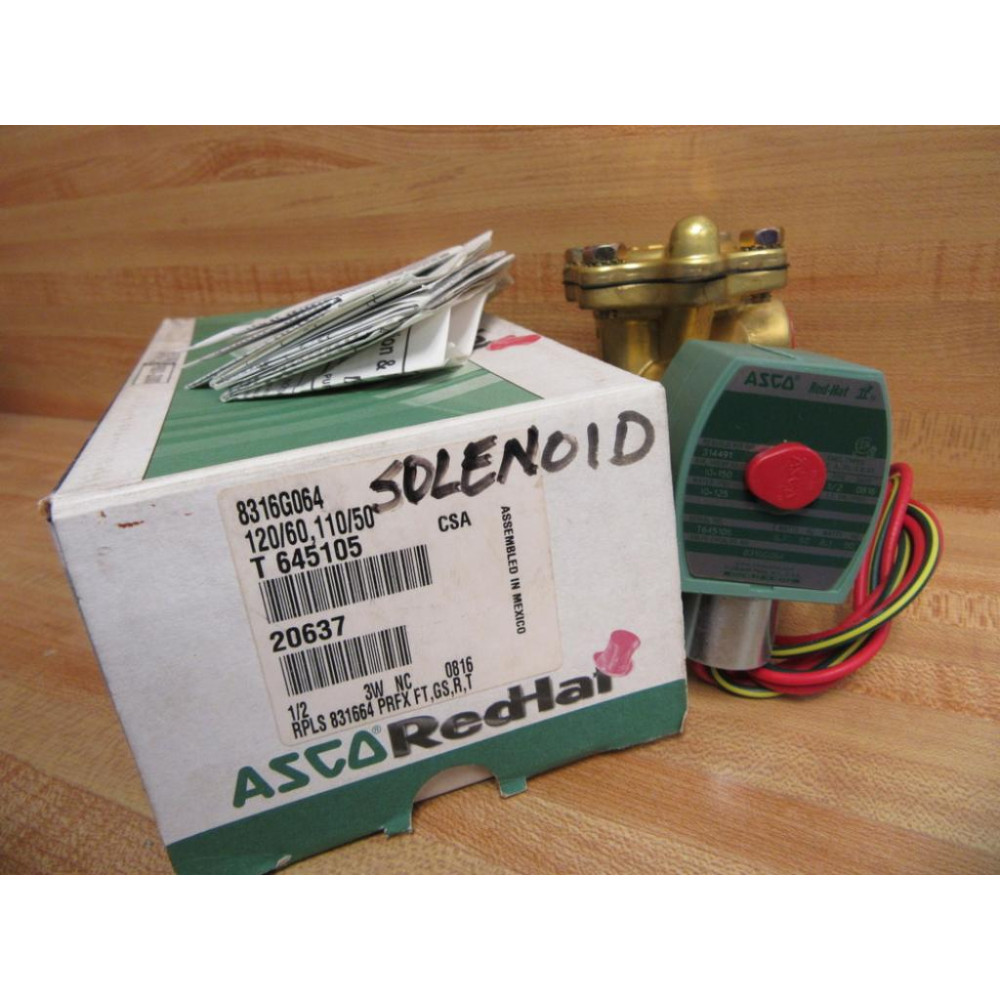 Asco 8316G064 Solenoid Valve