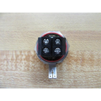 Allen Bradley 800K-22FMR24X01 Red Push Button