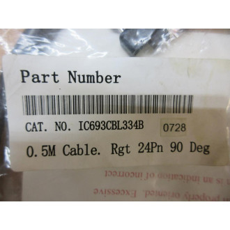 IC693CBL334B Cable