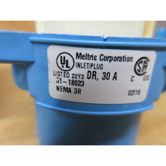 Meltric 31-18023 Inlet Plug 3118023