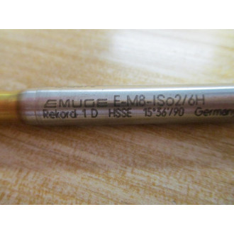 Emuge E-M8-ISO26H Spiral Flute Tap  B0513700.0080 - New No Box