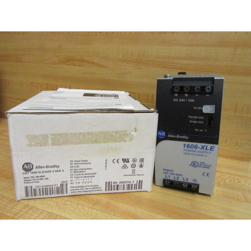Allen Bradley 1606-XLE240E-3 Power Supply 1606XLE240E3