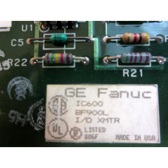 General Electric IC600BF900L IO XMTR - Used