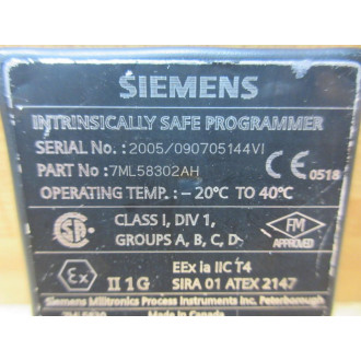 Siemens 7ML58302AH PLC Programming Terminal - Used