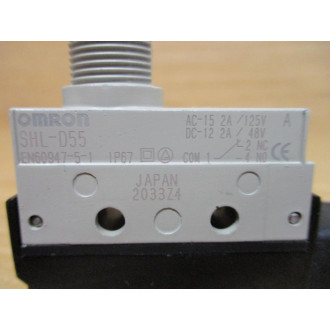Omron SHL-D55 Limit Switch SHLD55 - New No Box