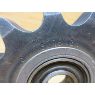 Martin 80BB12H Roller Chain Sprocket WBearing - New No Box