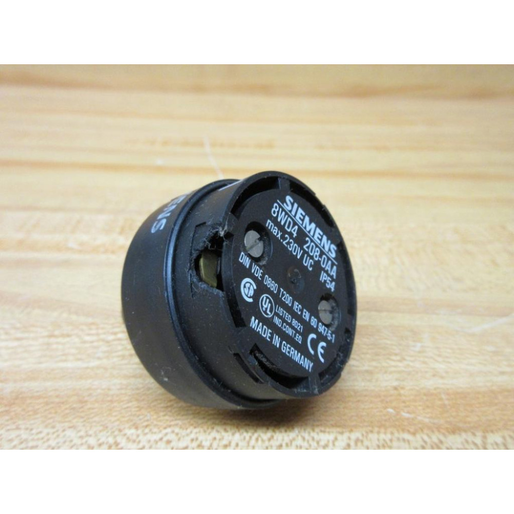 Siemens 8WD4 208-0AA Connection Element 8WD42080AA Cracked - Used
