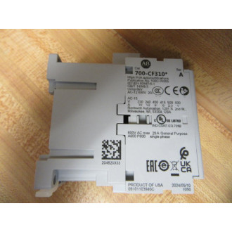 Allen Bradley 700-CF310EJ Control Relay 700CF310EJ