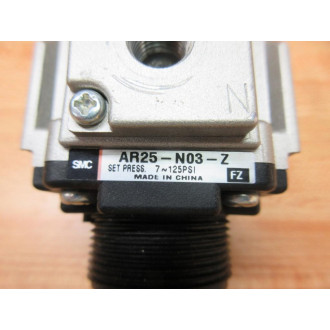 SMC AR25-N03-Z Pneumatic Regulator AR25N03Z - Used