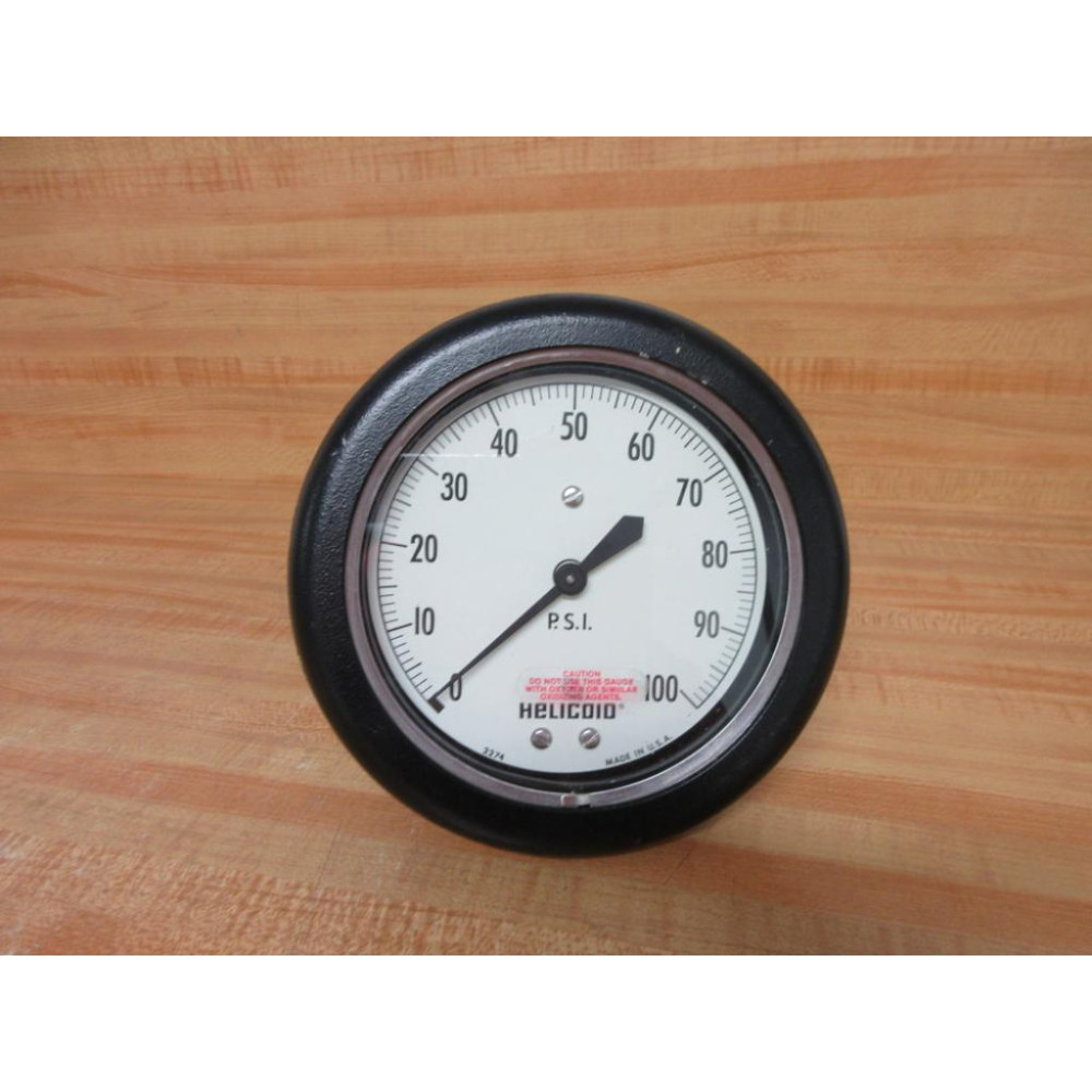 Helicoid F1E3E9A000000 Pressure Gauge - New No Box