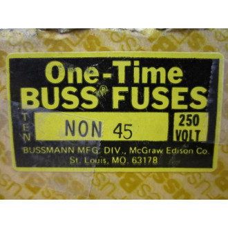 Buss NON-45 Bussmann Fuse Cross Ref 6F273 (Pack of 10)