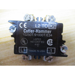 Cutler Hammer 10250T91000TE34 Eaton Contact 10250T91000TE34 - New No Box