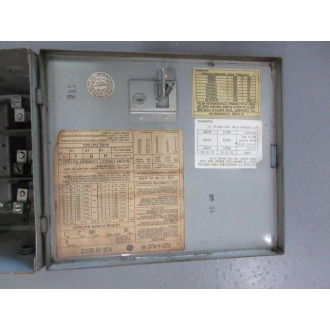 General Electric FVK-361R GE Fusible Bus Plug FVK361R Style 4 - Used