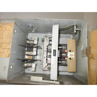 General Electric FVK-361R GE Fusible Bus Plug FVK361R Style 4 - Used