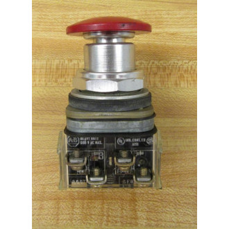 Allen Bradley 800T-D6D2 Pushbutton 800TD6D2 800T-XA - Used