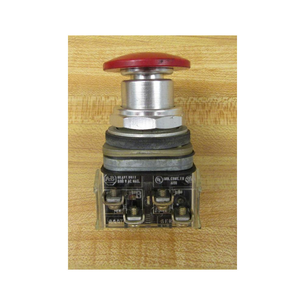 Allen Bradley 800T-D6D2 Pushbutton 800TD6D2 800T-XA - Used