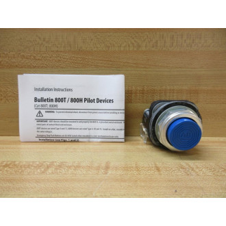 Allen Bradley 800T-B7D1 Push Button Switch - New No Box