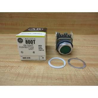 Allen Bradley 800T-A1B Push Button 800TA1B Green Series N