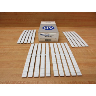 Allen Bradley 1492-SM8X12 Terminal Marker Blanks 1492SM8X12 Series A (Pack of 4)