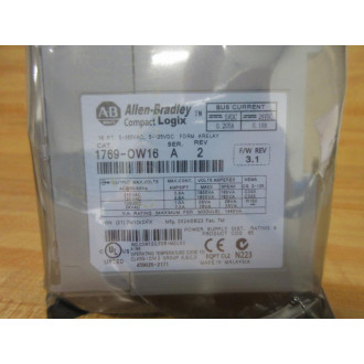 Allen Bradley 1769-OW16 Module 1769-0W16 Series A Rev. 2