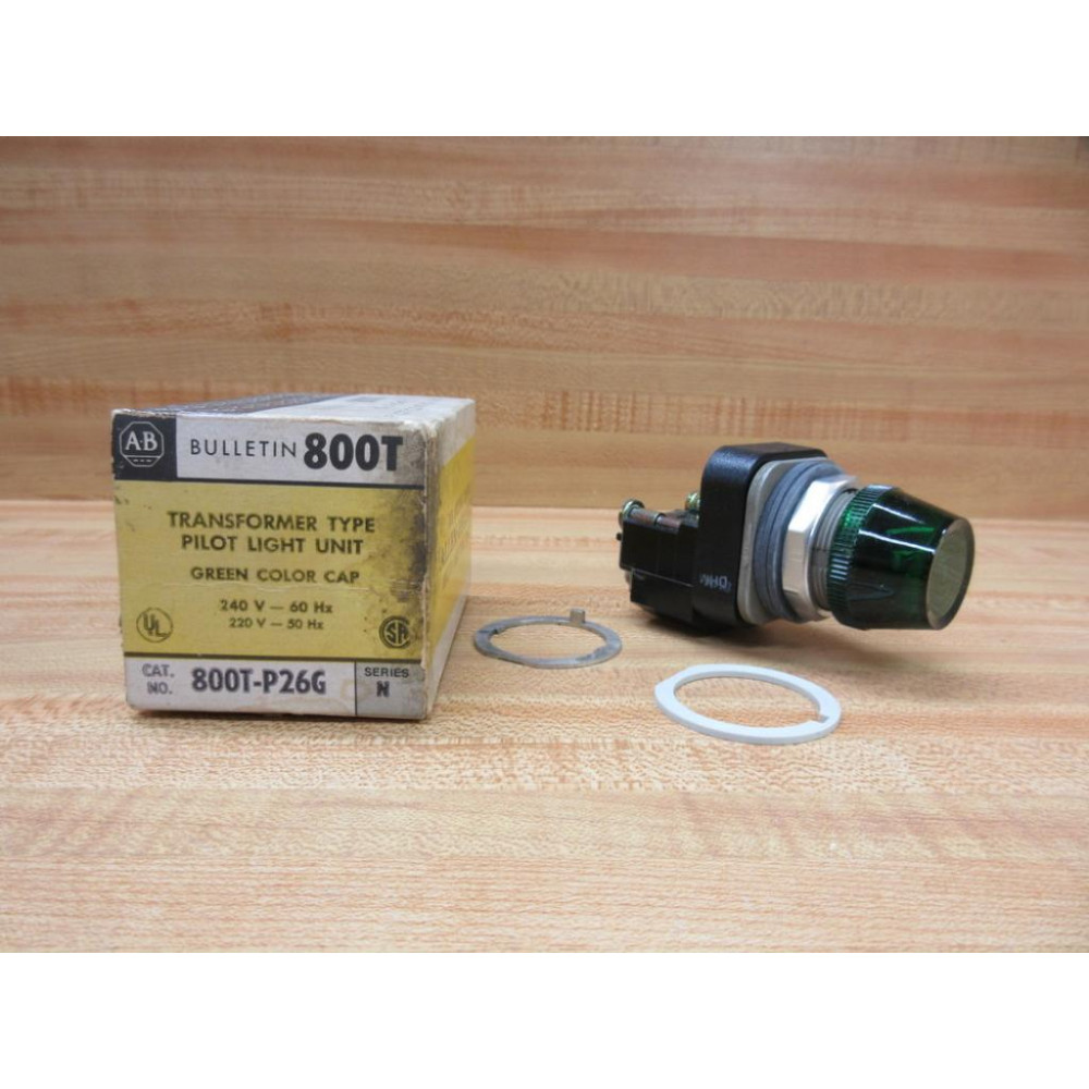 Allen Bradley 800T-P26G Pilot Light Unit 800TP26G Series N