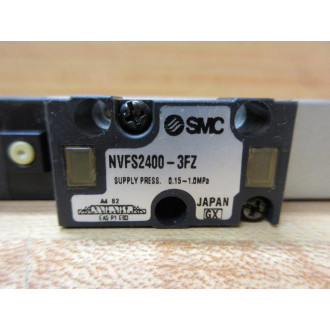 SMC NVFS2400-3FZ Pneumatic Valve NVFS24003FZ - Used