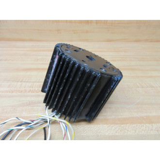 Federal Signal LSB-120 Litestak Base LSB120 Cracked, 1 Amp, Lamp 25T8DC - Used