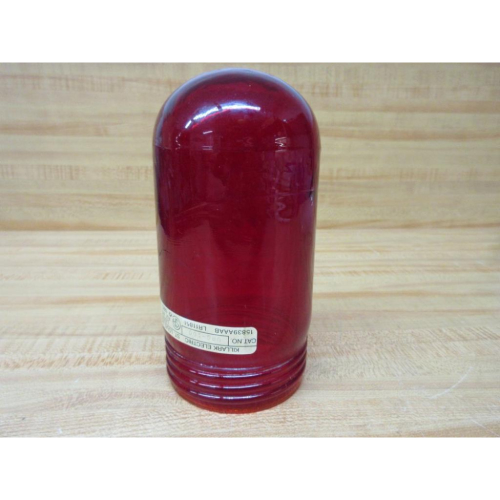 Killark VRG-100 Red Glass Globe - Used