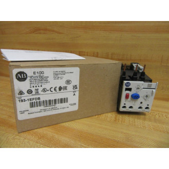 Allen Bradley 193-1EFDB Overload Relay 1931EFDB