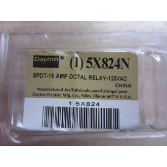 Dayton 5X824N-120V AC Relay 5X824N