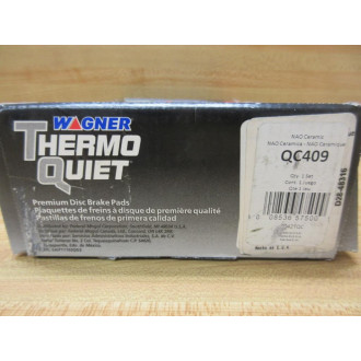 Wagner QC409 Thermo Quiet Brake Pads