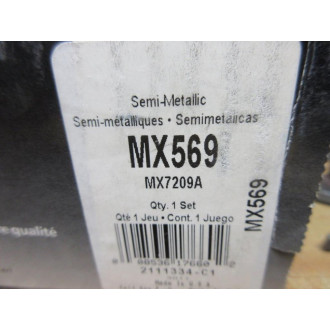 Wagner MX569 Thermo Quiet Brake Pads MX7209A