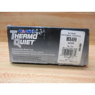 Wagner MX499 Thermo Quiet Brake Pads MX7378