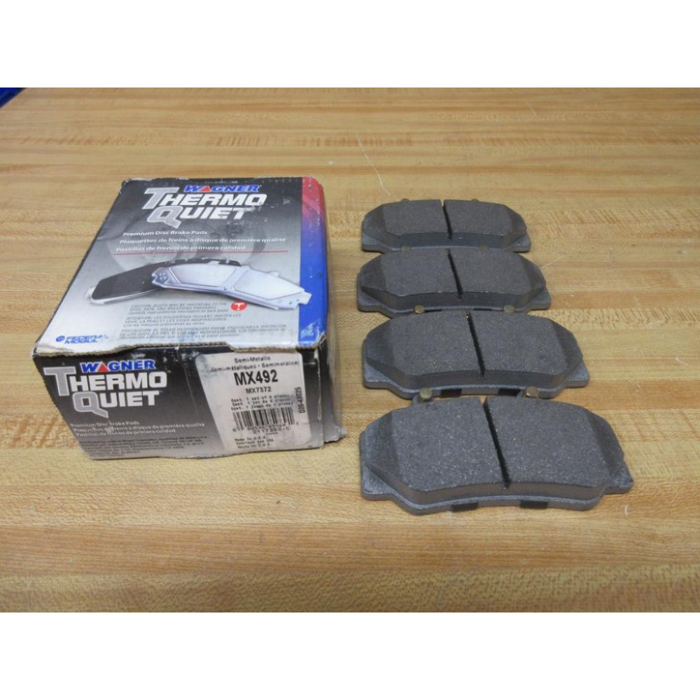 Wagner MX492 Thermo Quiet Brake Pads MX7372