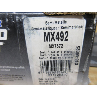 Wagner MX492 Thermo Quiet Brake Pads MX7372