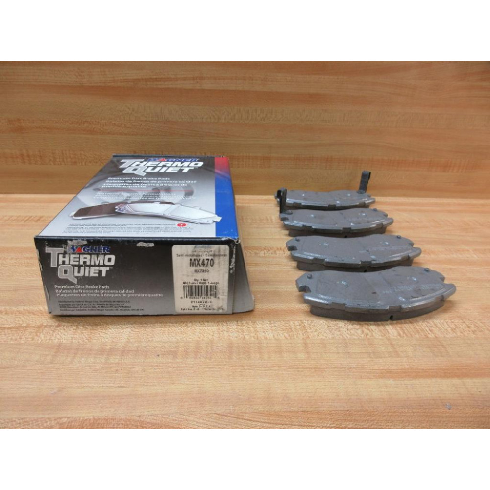 Wagner MX470 Thermo Quiet Brake Pads MX7350