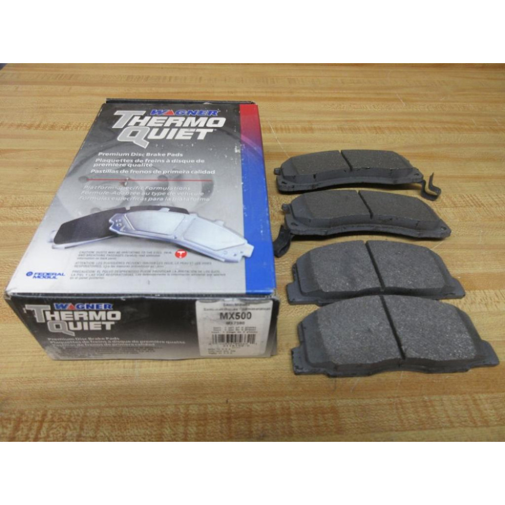 Wagner MX500 Thermo Quiet Brake Pads MX7380
