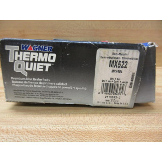 Wagner MX522 Thermo Quiet Brake Pads MX7404