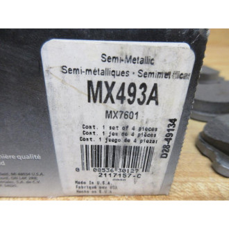 Wagner MX493A Thermo Quiet Brake Pads MX7601