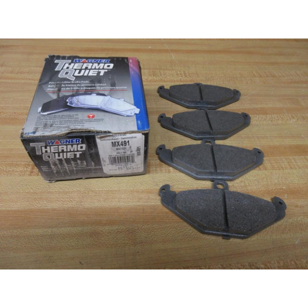 Wagner MX491 Thermo Quiet Brake Pads MX7371