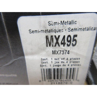 Wagner MX495 Thermo Quiet Brake Pads MX7374