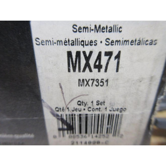 Wagner MX471 Thermo Quiet Brake Pads MX7351