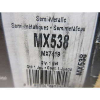Wagner MX538 Thermo Quiet Brake Pads MX7419