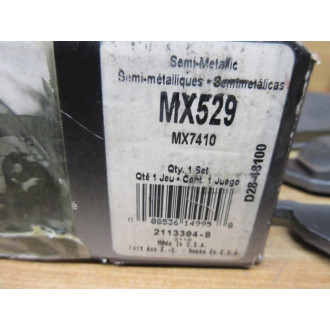 Wagner MX529 Thermo Quiet Brake Pads MX7410