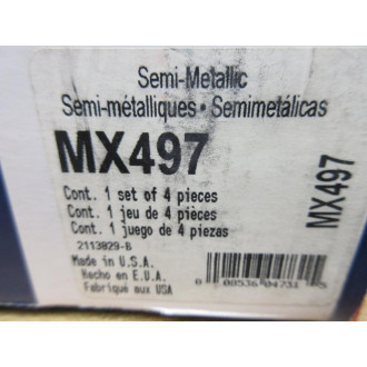 Wagner MX497 Thermo Quiet Brake Pads