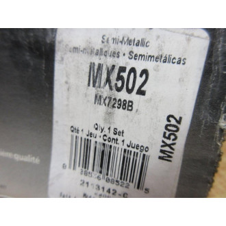 Wagner MX502 Thermo Quiet Brake Pads MX7298B